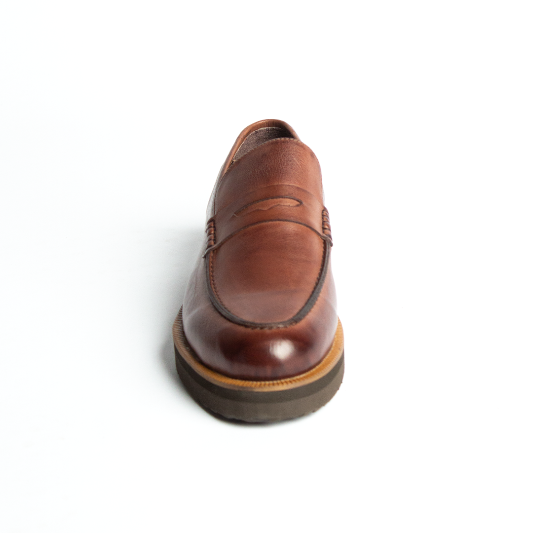Brown Leather Loafer