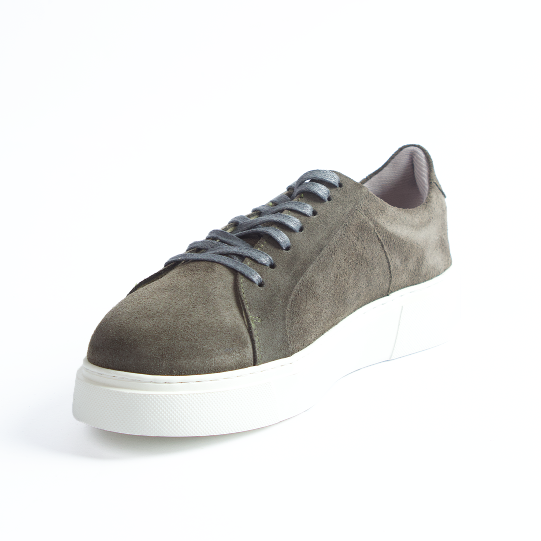 Suede Olive Sneakers