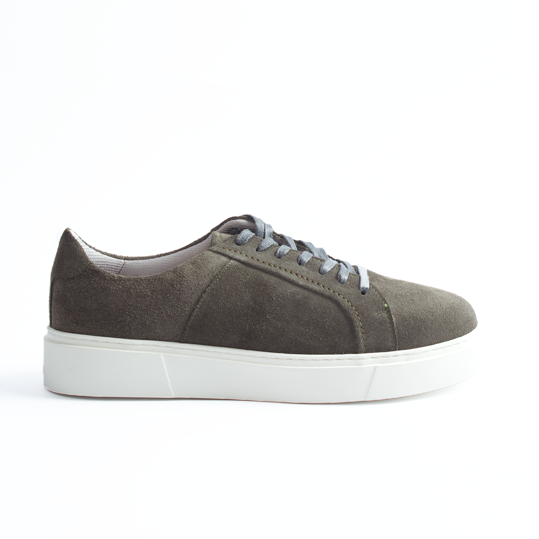 Suede Olive Sneakers