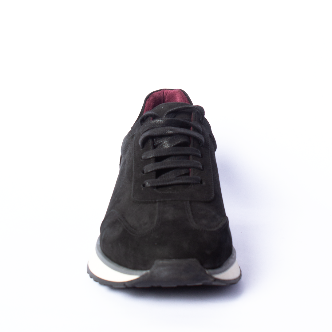 Black Suede Sneakers