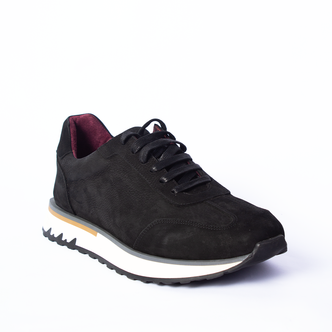 Black Suede Sneakers