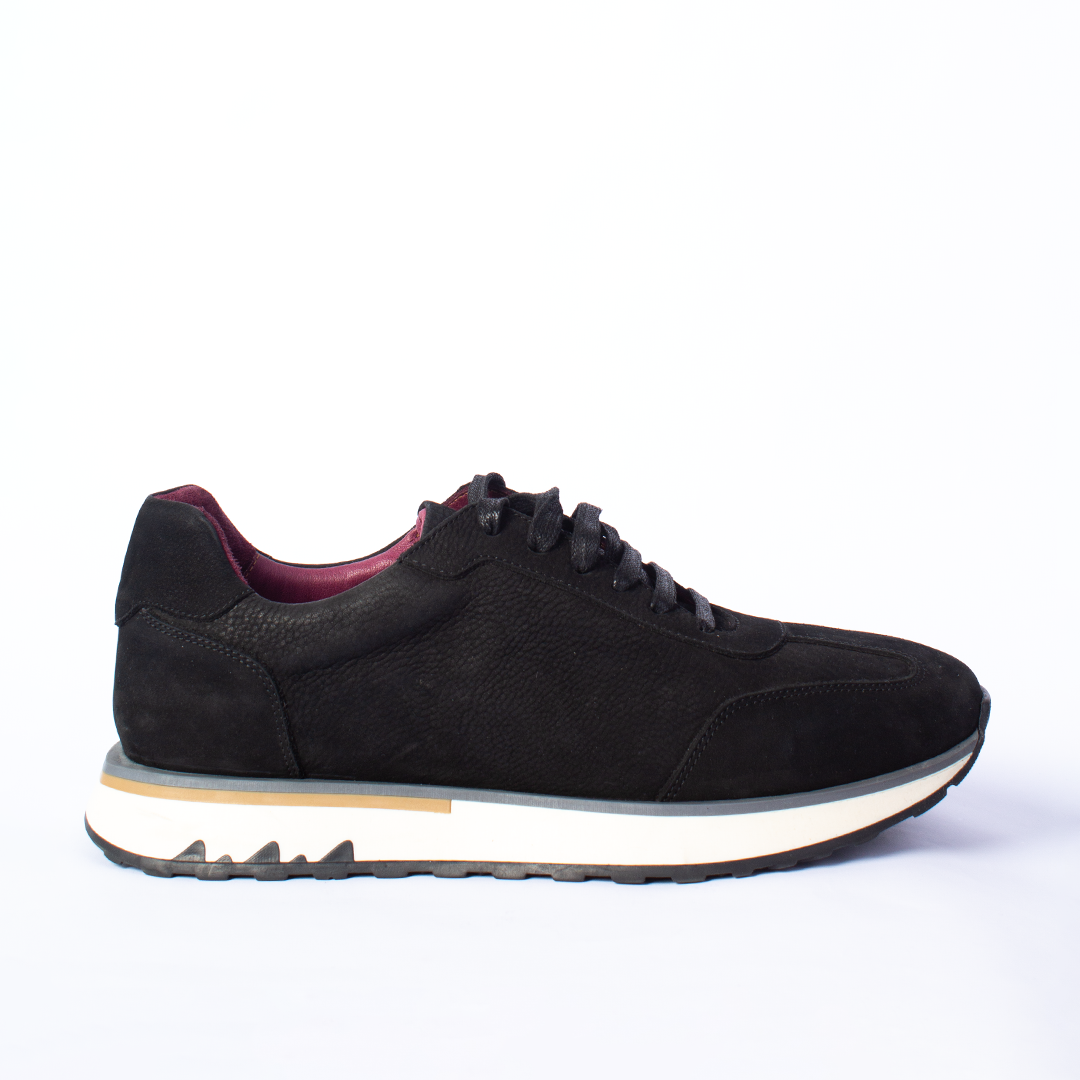 Black Suede Sneakers
