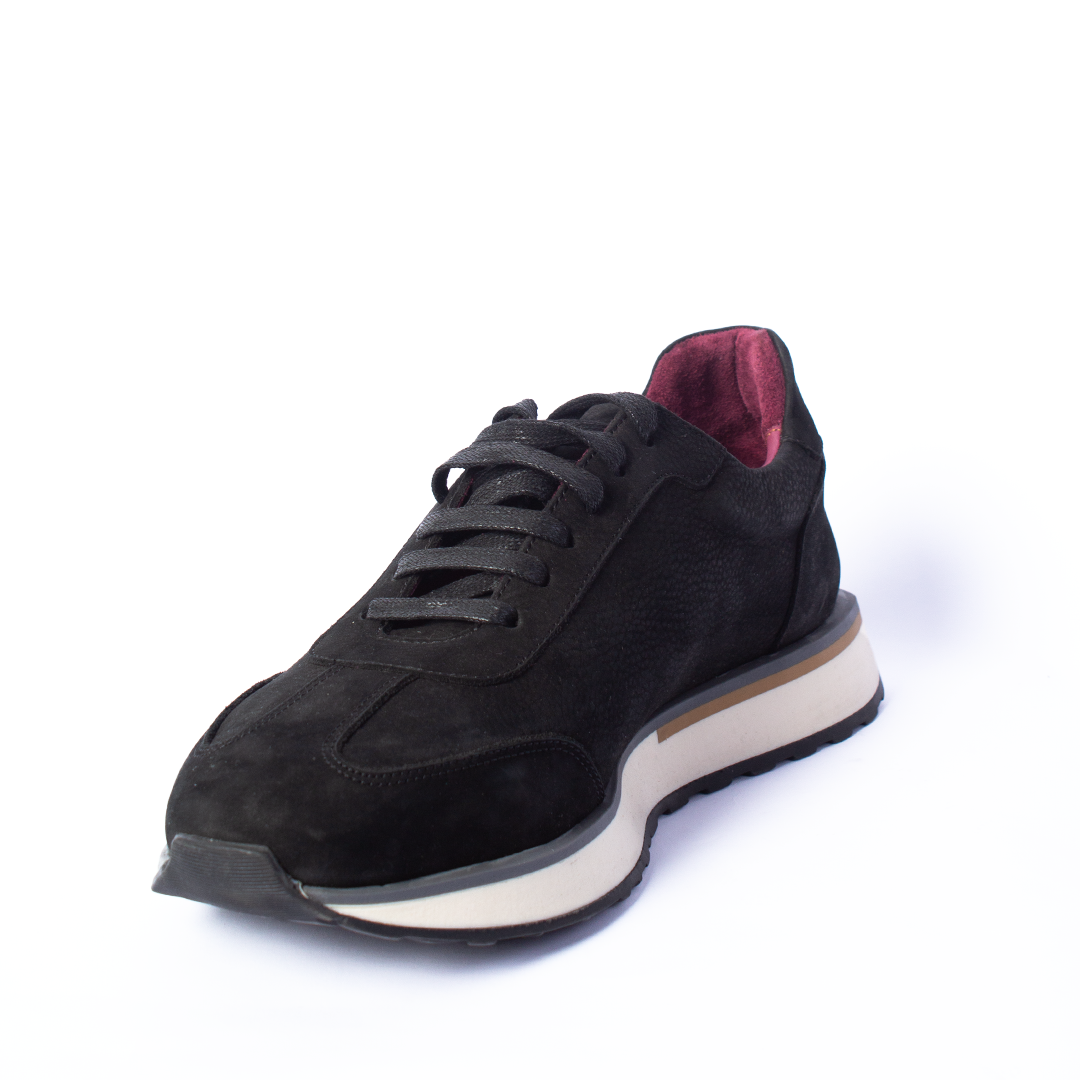 Black Suede Sneakers