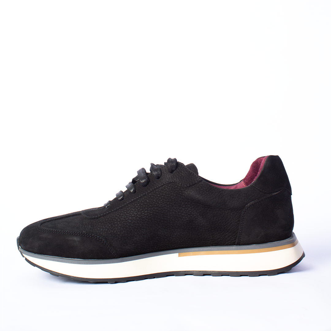 Black Suede Sneakers