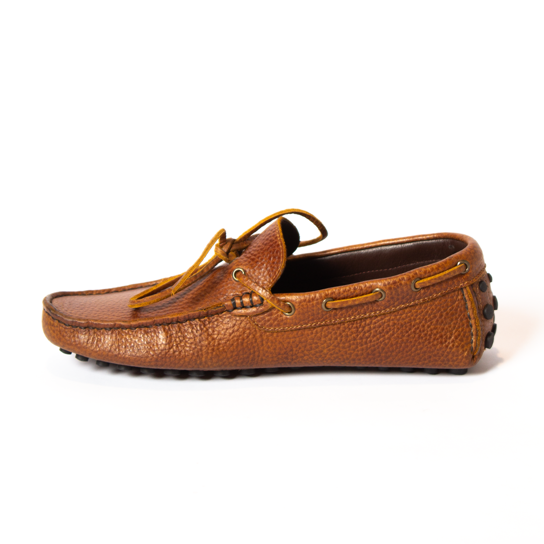 Brown Ribboned Moccasin