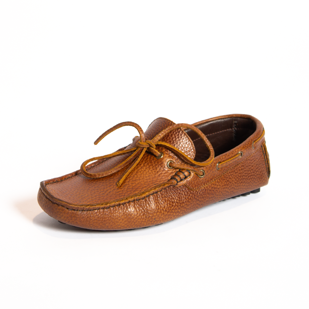 Brown Ribboned Moccasin