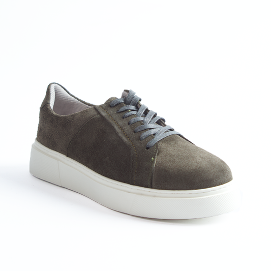 Suede Olive Sneakers
