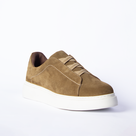Suede Tennis Sneakers