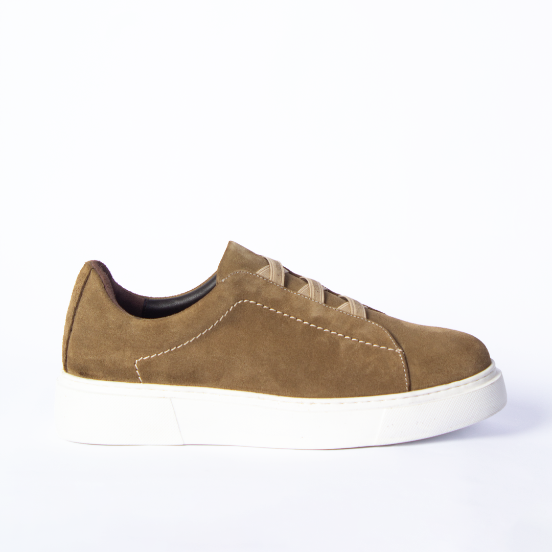 Suede Tennis Sneakers