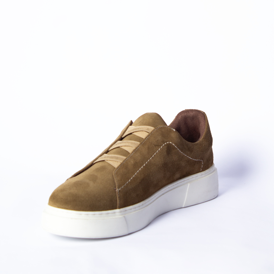 Suede Tennis Sneakers