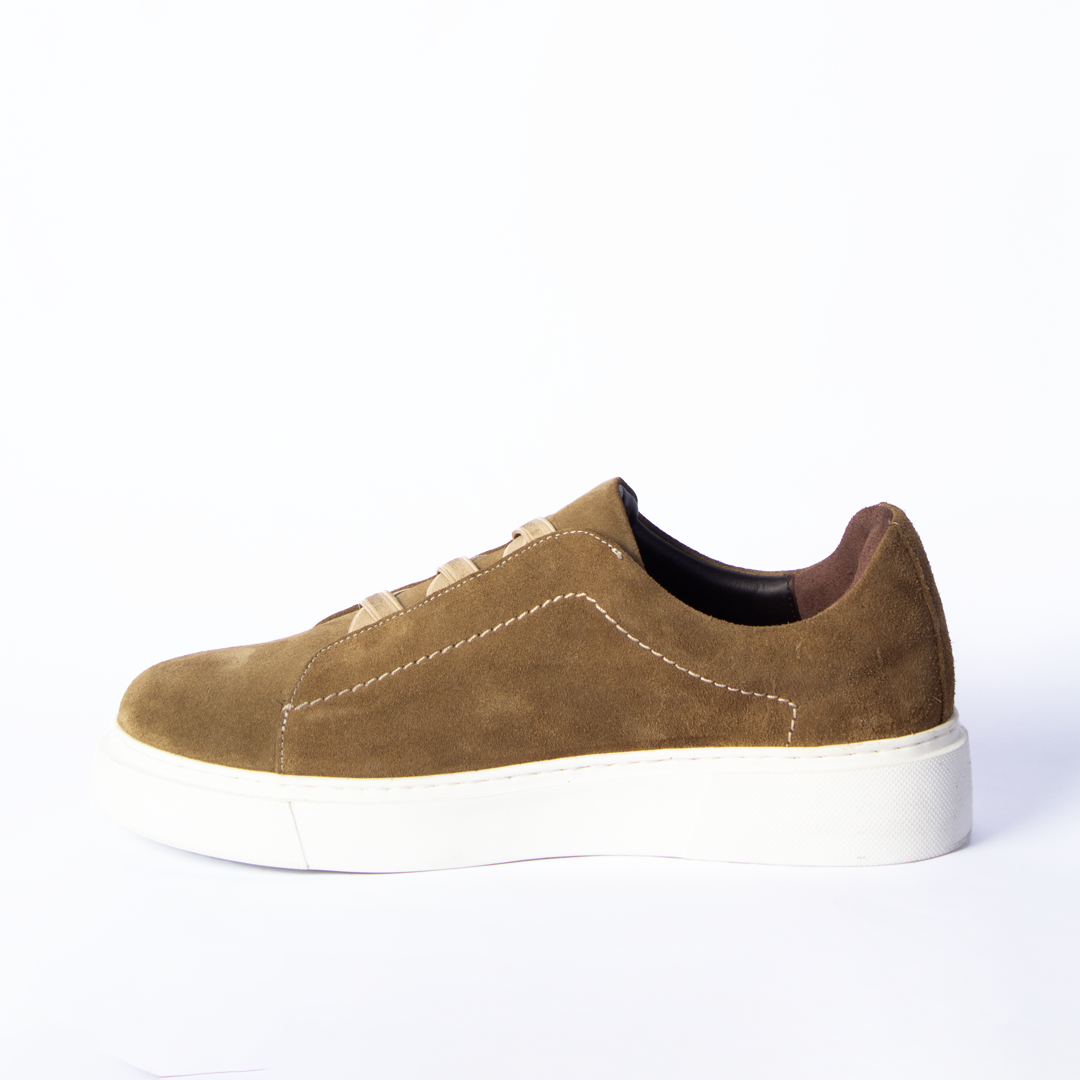 Suede Tennis Sneakers